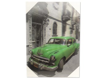 Chevrolet 1950-tals Bil – 3D-Tavla – Retro Stil
