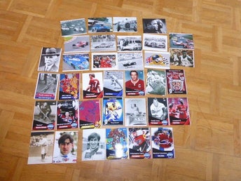 35 st. olika sportmemorabilia fotografier 11 x 15 cm #reapåtradera