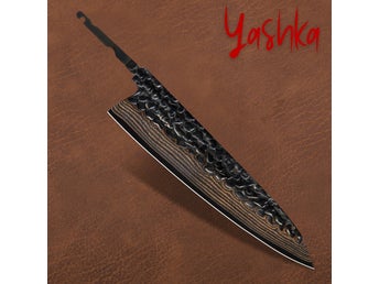 Kockkniv Tom japanska Gyuto-bladform DIY Custom Knife Cu Mai Steel Crafts