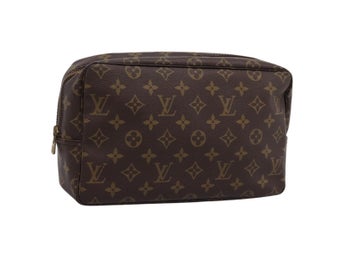 LOUIS VUITTON Monogram Trousse Toilette 28 Clutch Bag M47522 LV Auth 206246