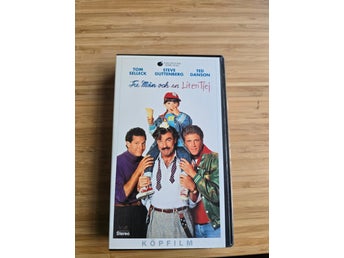 Tre män och en liten tjej (VHS) – Svensk utgåva – Tom Selleck