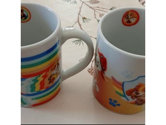 Paw Patrol muggar, tallrikar och skålar
