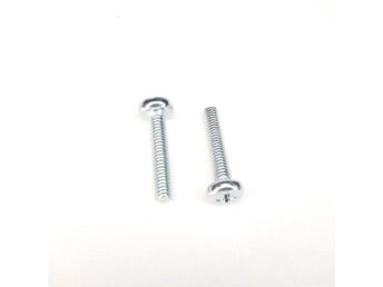 Maskinskruv M4x20 mm kullrigt huvud 10-pack