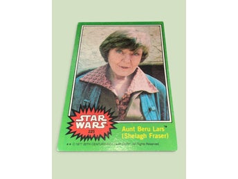 Star Wars Aunt Beru Lars (Shelagh Fraser) samlarkort