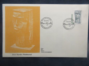 ÄLDRE FDC (1976) BROR HJORTH (FLICKHUVUD