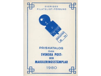 Priskatalog över svenska post- och makuleringsstämplar 1980