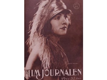 FILMJOURNALEN 1923 GLADYS WALTON Max LINDER BARTHELMESS VALLI J. COOGAN BUSCH