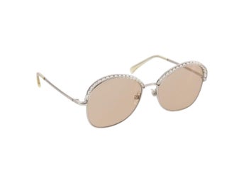 CHANEL Solglasögon metall Guld CC Auth 204788M - Jerrillo