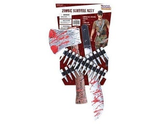 Zombiejägarkit Maskerad Halloween Ny
