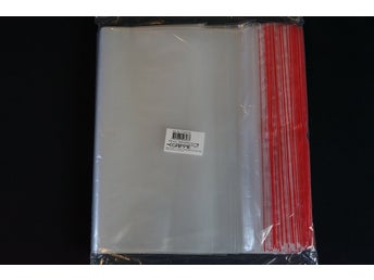 100st Blixtlåspåsar 30x40 cm (zip bag, zippåse, förvaring, påse, plastpåse)