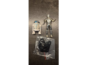 Star Wars figurer - R2-D2 och C-3PO