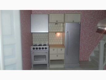 Kök: lådhurts i trä tilll lundby dockskåp retro 50 tal på tradera ...