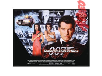 TOMORROW NEVER DIES - JAMES BOND, 007 - DIGI-LITO-POSTER 30x40