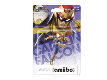 NY! Amiibo Captain Falcon no18 Super Smash Collection Nintendo Switch