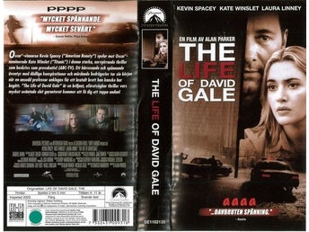 LIFE OF DAVID GALE (VHS)