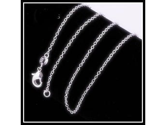 HELT NYTT!!! UNDERBART HALSBAND / KEDJA SILVER 925 / 40 cm / Missa inte!