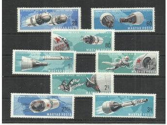 1966.- Ungern - Rymdresor som par -MNH/** - Hungary