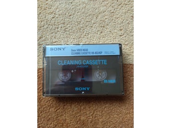 8mm Video 8 8mm Hi8 Head Cleaner Cleaning Cassette Tape(V8-6CLHSP) - Förseglad