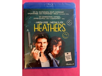 HEATHERS (1989) NY inplastad Blu-ray svensk text, Winona Ryder, Christian Slater