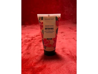 The Body Shop; British Rose Shower Scrub 50ml, NY!