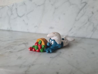 Smurf/ Peyo/ Schleich/ Vintage - Klumpiga Smurfen