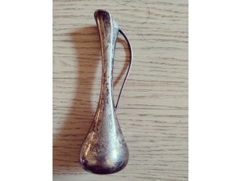 Silverpläterad vas