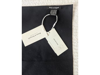 Ny Bruun & Stengade bröstnäsduk BS pocket square Fabrio mörkblå storlek one size