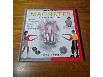 Lär dig om magneter - Steve Parker magnet lärobok barn ungdom experiment bok