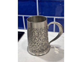 Vintage Troll Tinn Norge – handgjord tennsejdel 400 ml – Norwegian Pewter
