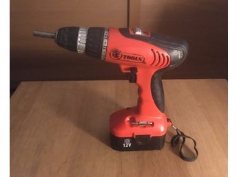 ETC Tools Skruvdragare 12V, sladdlös, uppladdningsbar (extern laddare ingår ej)