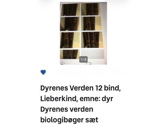 Djurens Värld 12 band, Lieberkind