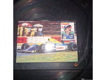 Nigel Mansell Williams Formel 1-fotografi