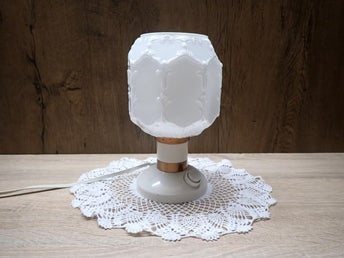 Fin retro bordslampa, Drukov, Tjeckien / VÅRPRIS
