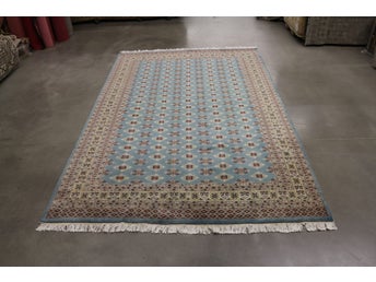 Pakistan 2-ply matta – Äkta klassisk handknuten matta 180 × 274 cm
