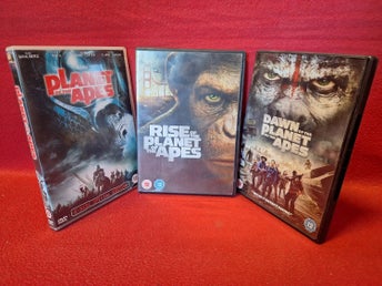 PLANET OF THE APES / RISE OF... / DAWN OF... DVD