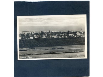 Borgholm Översiktsvy över staden Kullzens förlag 1920-30tal