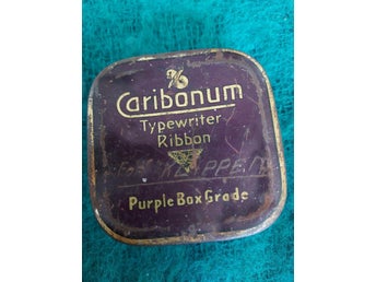 plåtask Caribunum 2x5,5x5,5 cm !