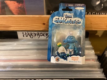 The Smurfs - Grouchy Smurf figur - Movie Grab 'Ems Oöppnad!