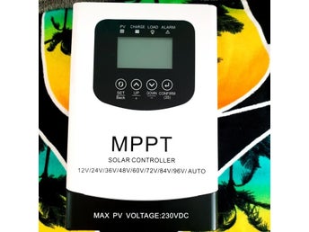 60A 12V till 96V automatisk MPPT-solarladdnings- och urladdningsregulator