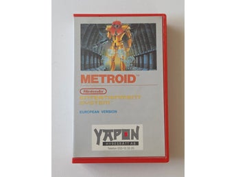 Metroid NES Nintendo Entertainment System (European Version) YAPON Hyrspel