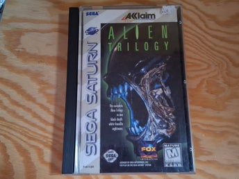 Alien Trilogy - Sega Saturn - NTSC Amerikanskt