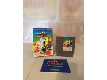 Disney Adventures in the Magic Kingdom - Nintendo NES, original box, toppskick