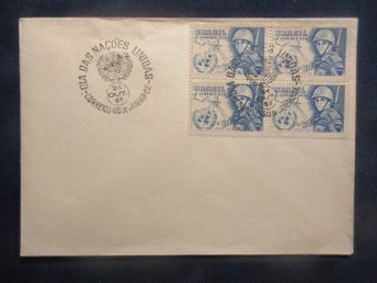 ÄLDRE FDC (BRASIL 1967) DIA DAS NACOES UNIDAS
