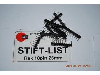 STIFT-LIST 10 stycken
