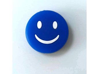 dämpare för tennisracket blå smiley