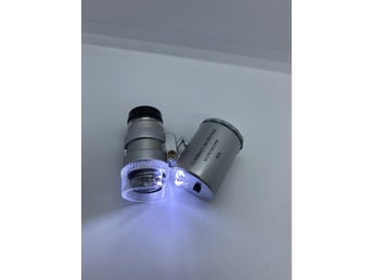 Lupp 60X förstoring förstoringsglas