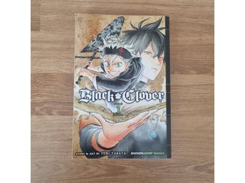 Black Clover manga volym 1 av Yuki Tabata