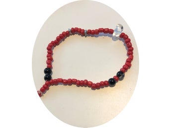 19,5 cm unik handgjort armband