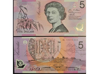 Australien 5 Dollars 2012 P57g