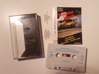 DRAGSTER MUSIC 1, reklam-kassett 1979 Hans Edler Pelles Space Orkester Roxy